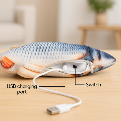 Floppy Fish - Cat Toy